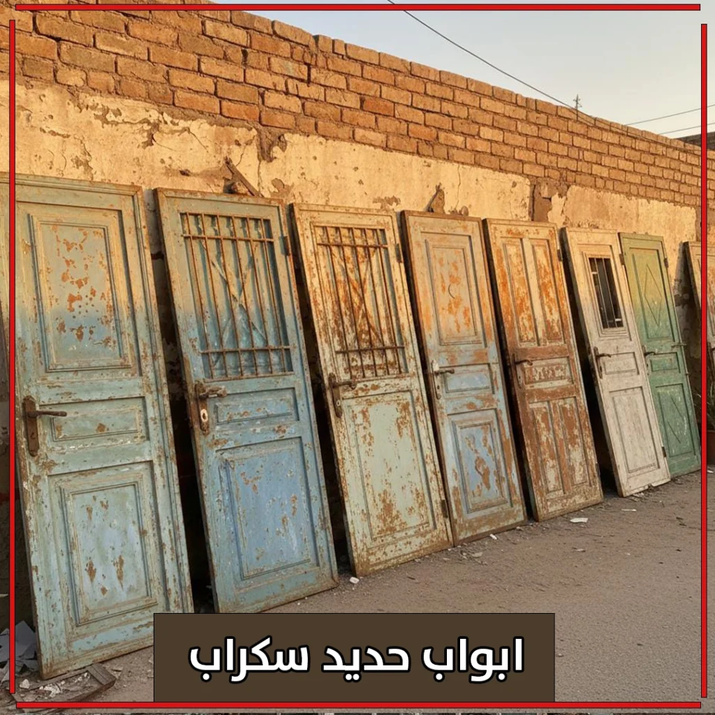 ابواب حديد سكراب 