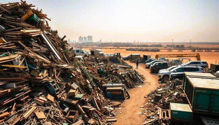 نشتري السكراب من المواقع والمنشآت