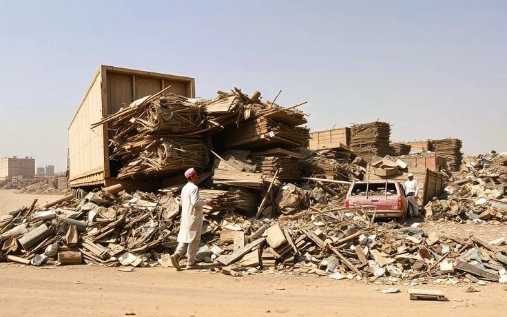 نشتري السكراب من المواقع والمنشآت