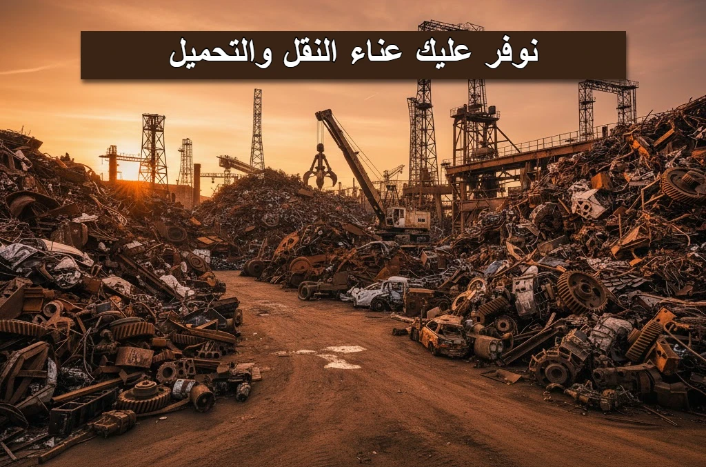 نشتري سكراب الحديد والهياكل المعدنية