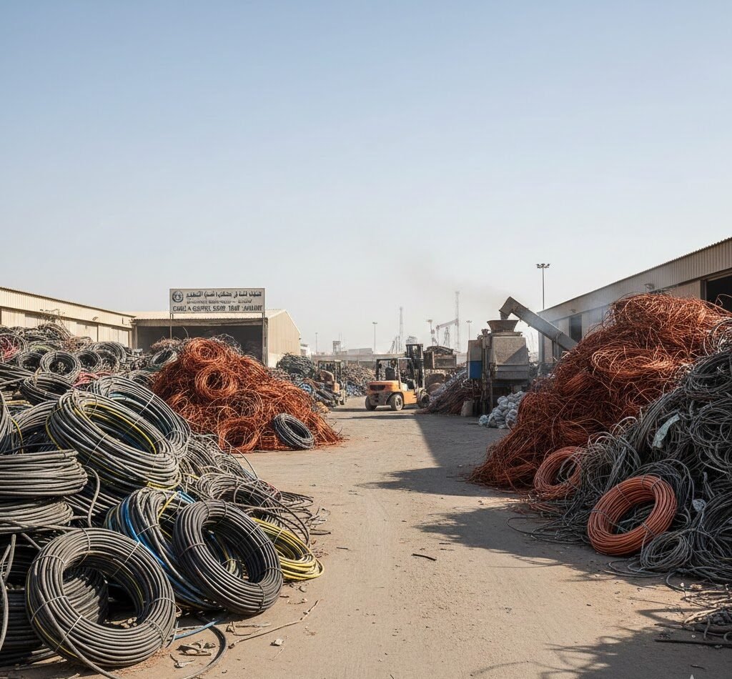 نشتري سكراب الكيابل والنحاس الأحمر